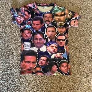The Office Michael Scott all over print tee
